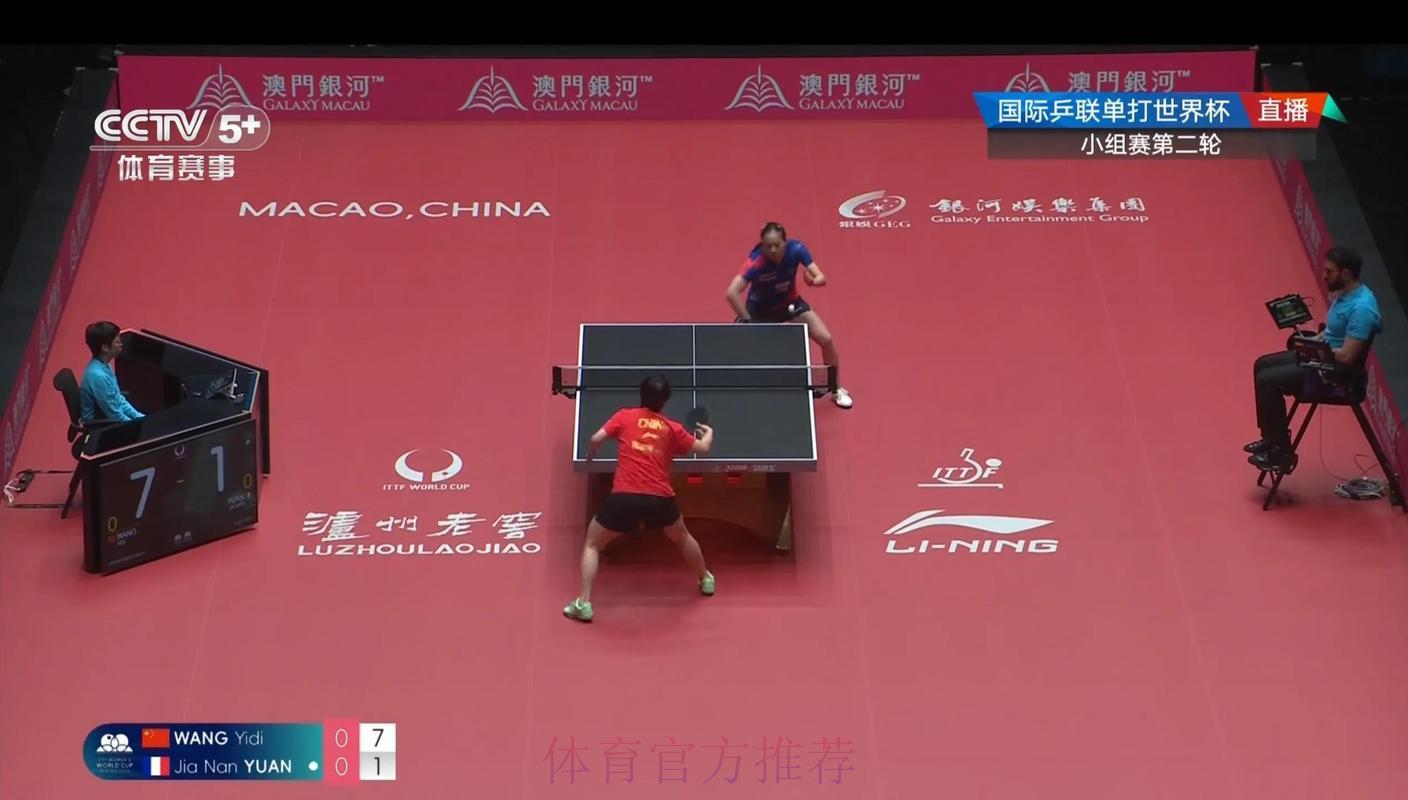免费在线直播世界杯乒乓球比赛